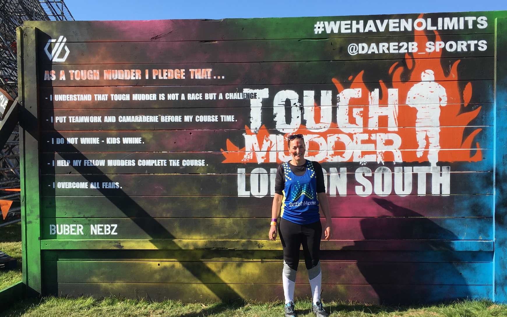 British Home Physio takes on Tough Mudder